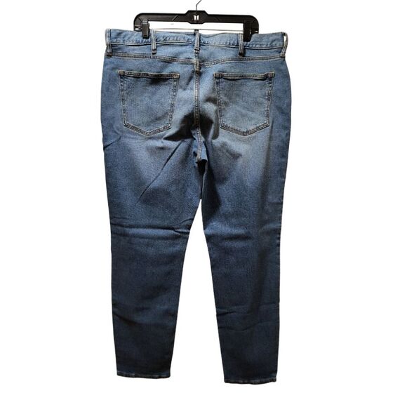 Old Navy Jeans Men's 40x33 Blue Athletic Taper Built-In Flex Stretch Denim - Picture 2 of 5